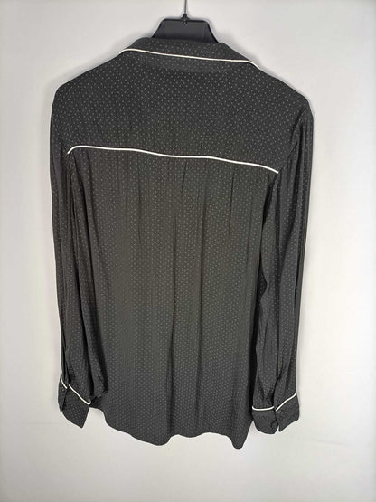 MANGO.Camisa pijamera T.m