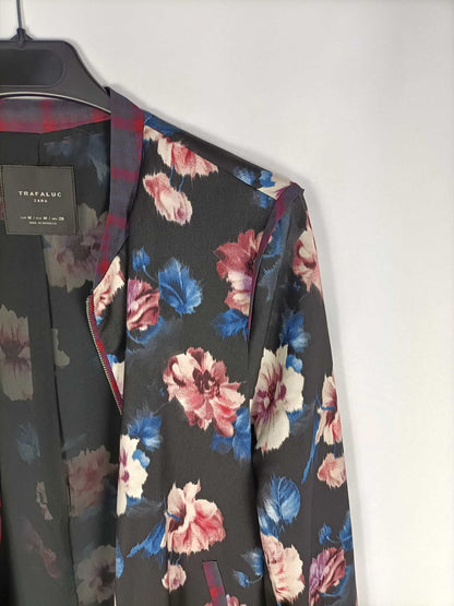 ZARA.Fine floral bomber TM