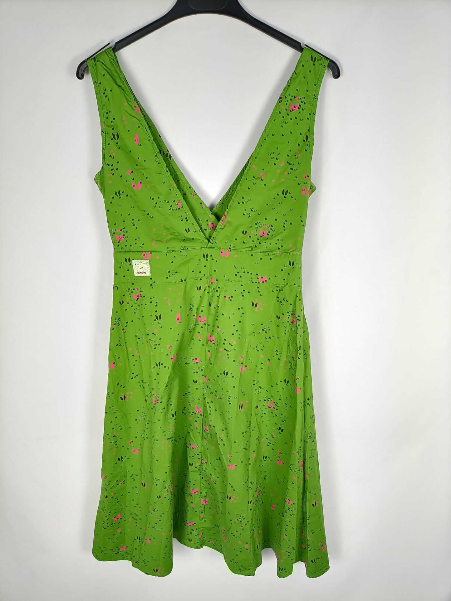 SKUNKFUNK.Vestido verde T.L