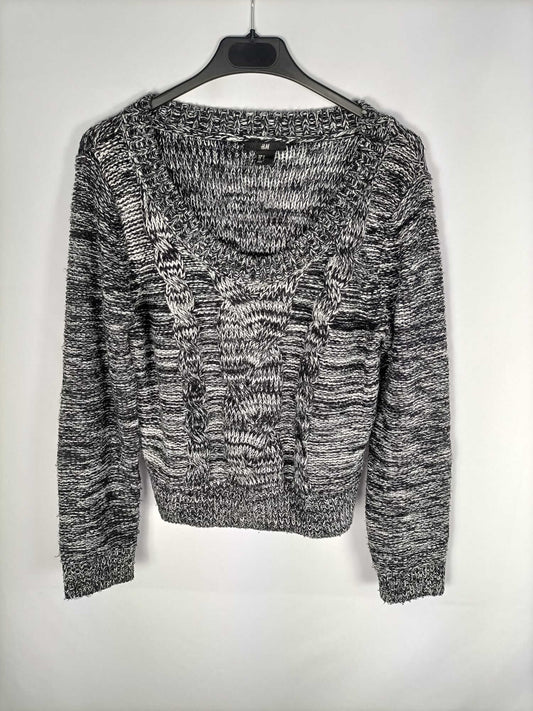 H&amp;M. Oversized jersey with eights