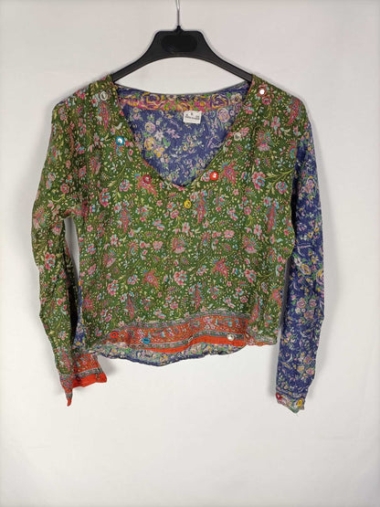 OTRAS.Blusa estampada T.s