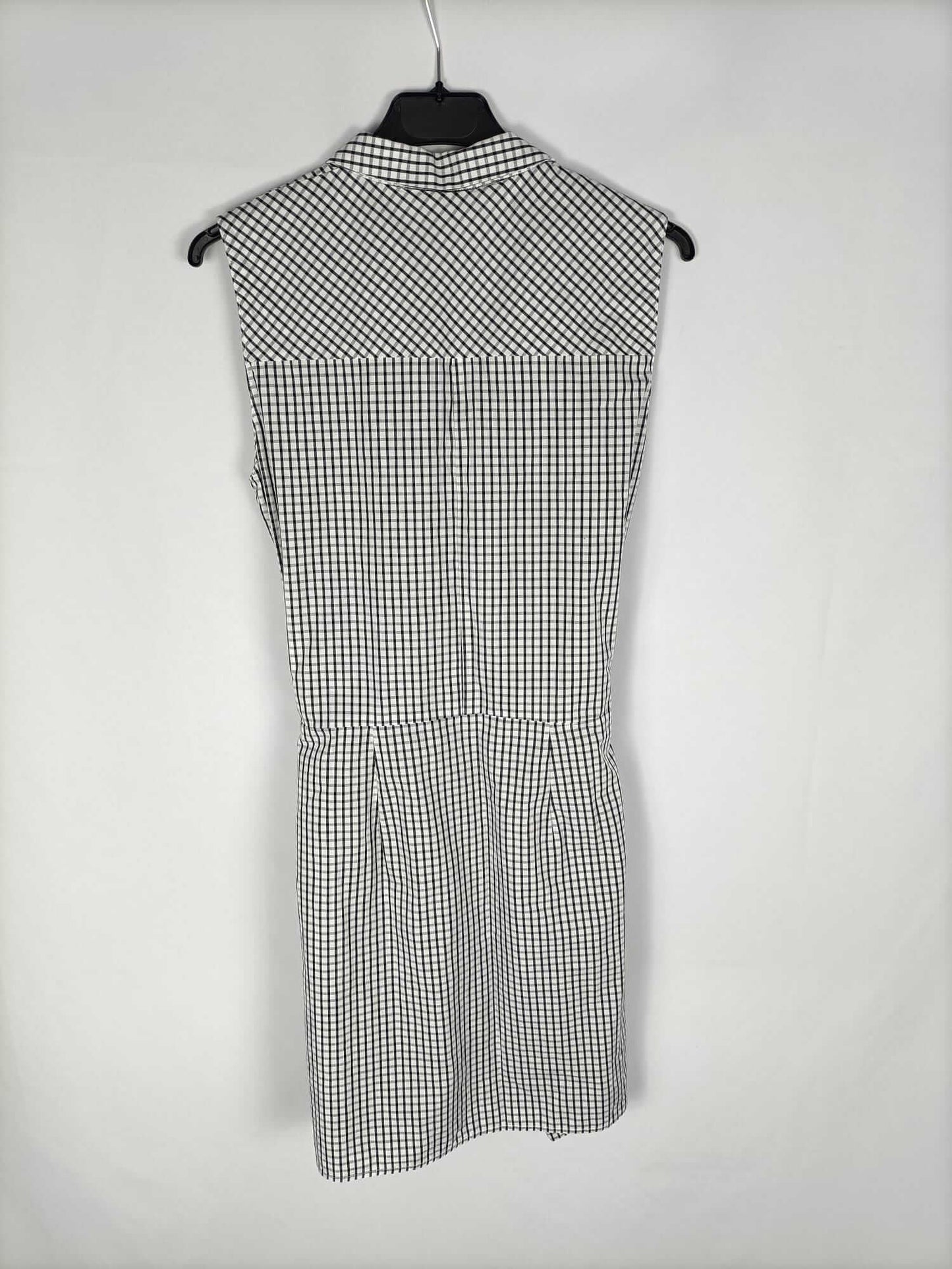 ZARA.Vestido cuadros T.s