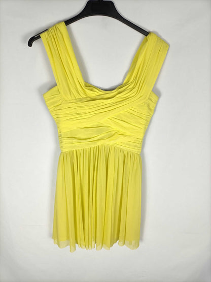 TOPSHOP.Vestido amarillo T.34