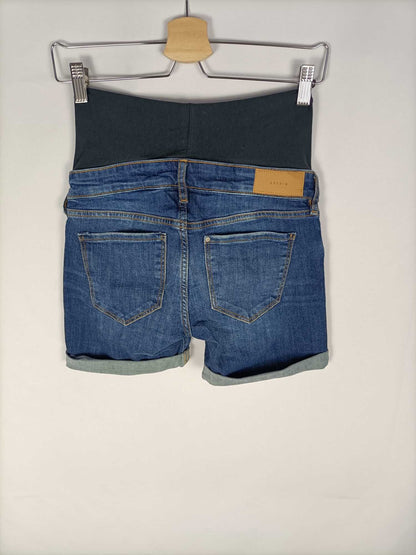 H&M.Shorts premamá T.34