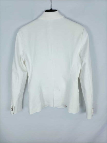 ZARA. Blazer blanca T. s