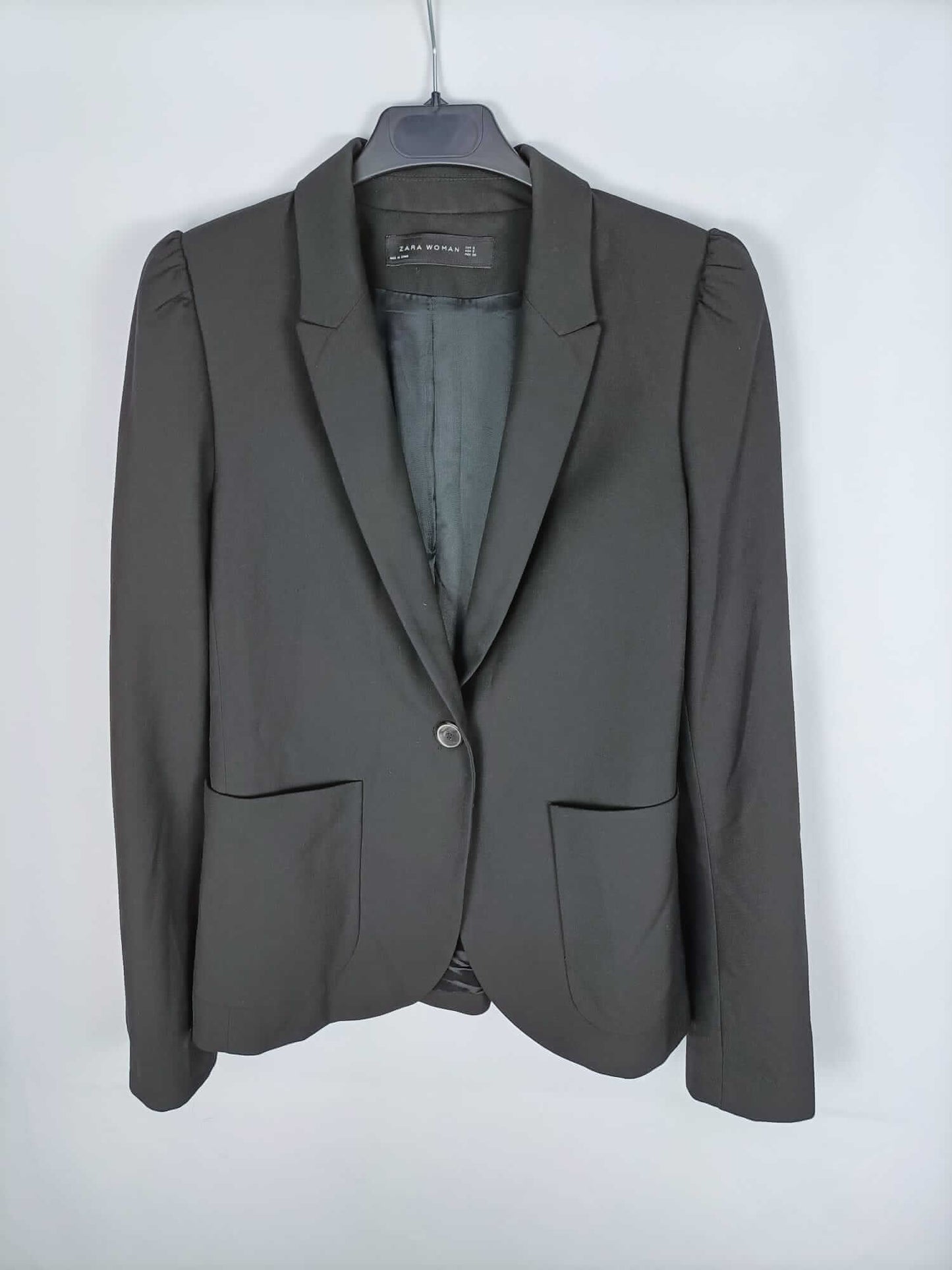ZARA. Blazer negra T. s