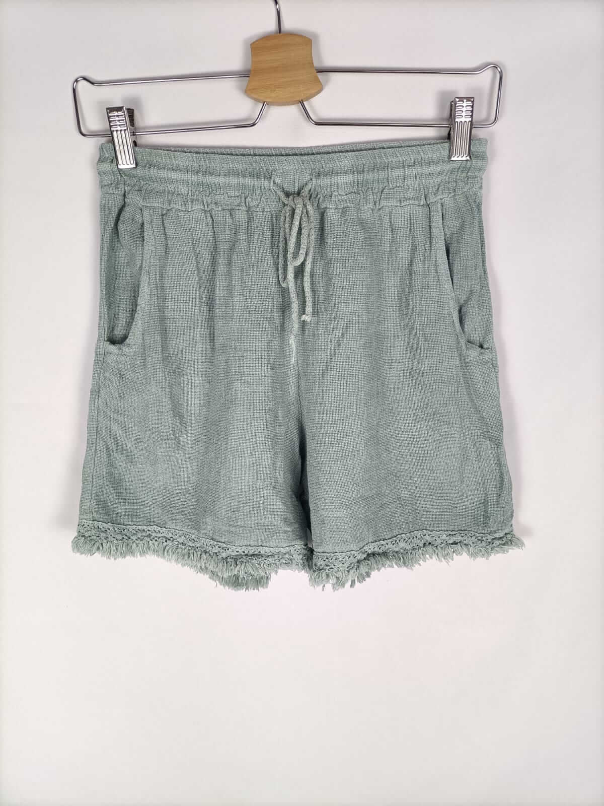 OTRAS.Shorts verde agua T.s/m