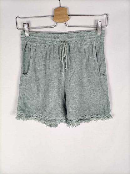 OTRAS.Shorts verde agua T.s/m