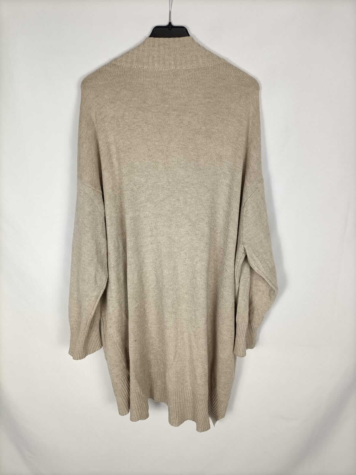OTRAS.Cárdigan punto beige TU (oversized)