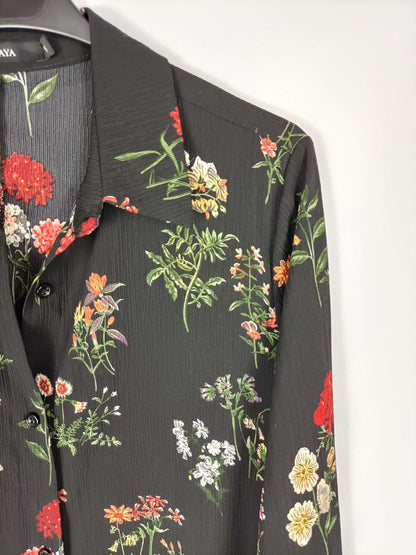 MULAYA. Floral Ts Shirt Dress
