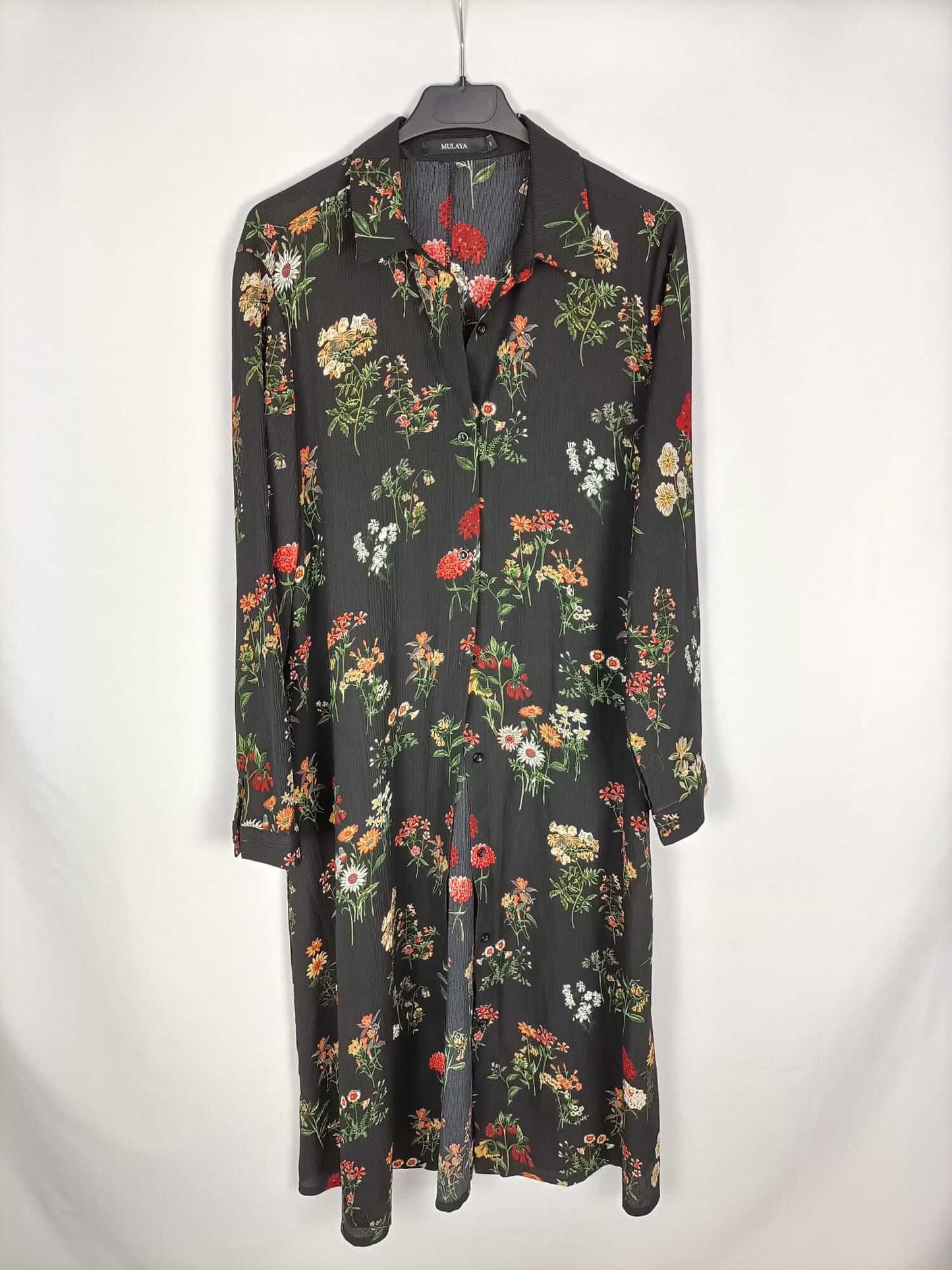 MULAYA. Floral Ts Shirt Dress