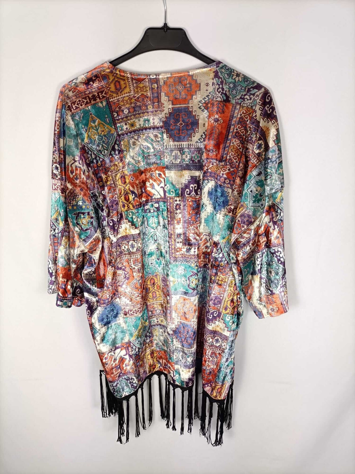 PULL&BEAR. Kimono terciopelo T.m