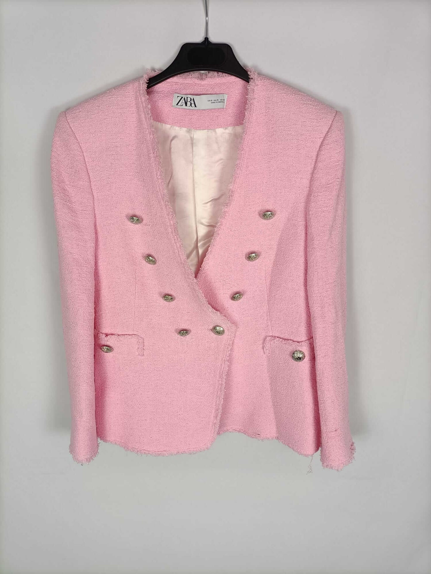 Pink tweed blazer Ts – Hibuy market - Main Image
