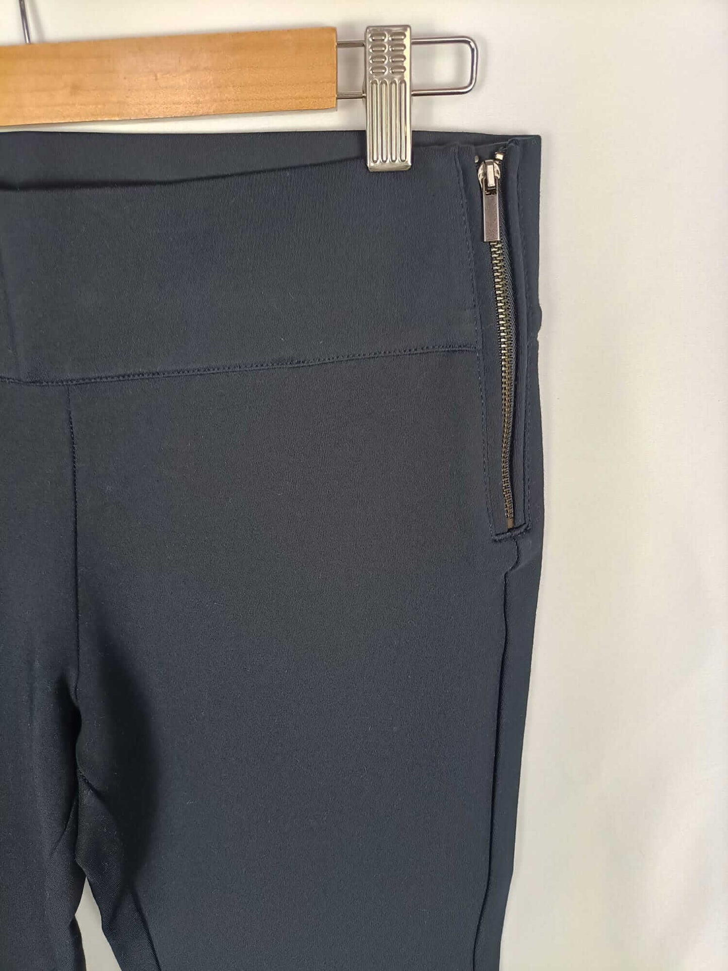 ZARA. leggins azules T.l