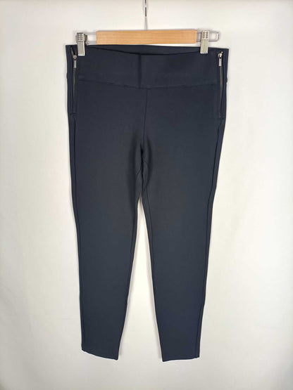 ZARA. leggins azules T.l