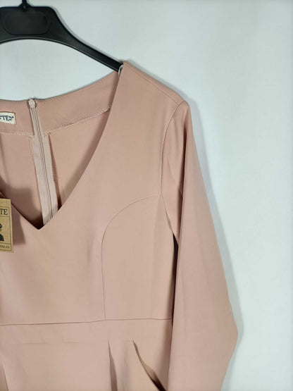 COSETTE. Pink wrap dress Tl