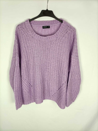 STRADIVARIUS. Jersey lila T.m