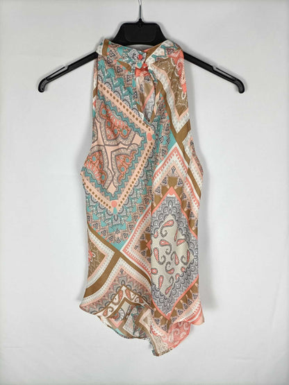 PROMOD. Top estampado amebas T.s