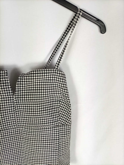 OTRAS. Croptop cuadros vichí T.s