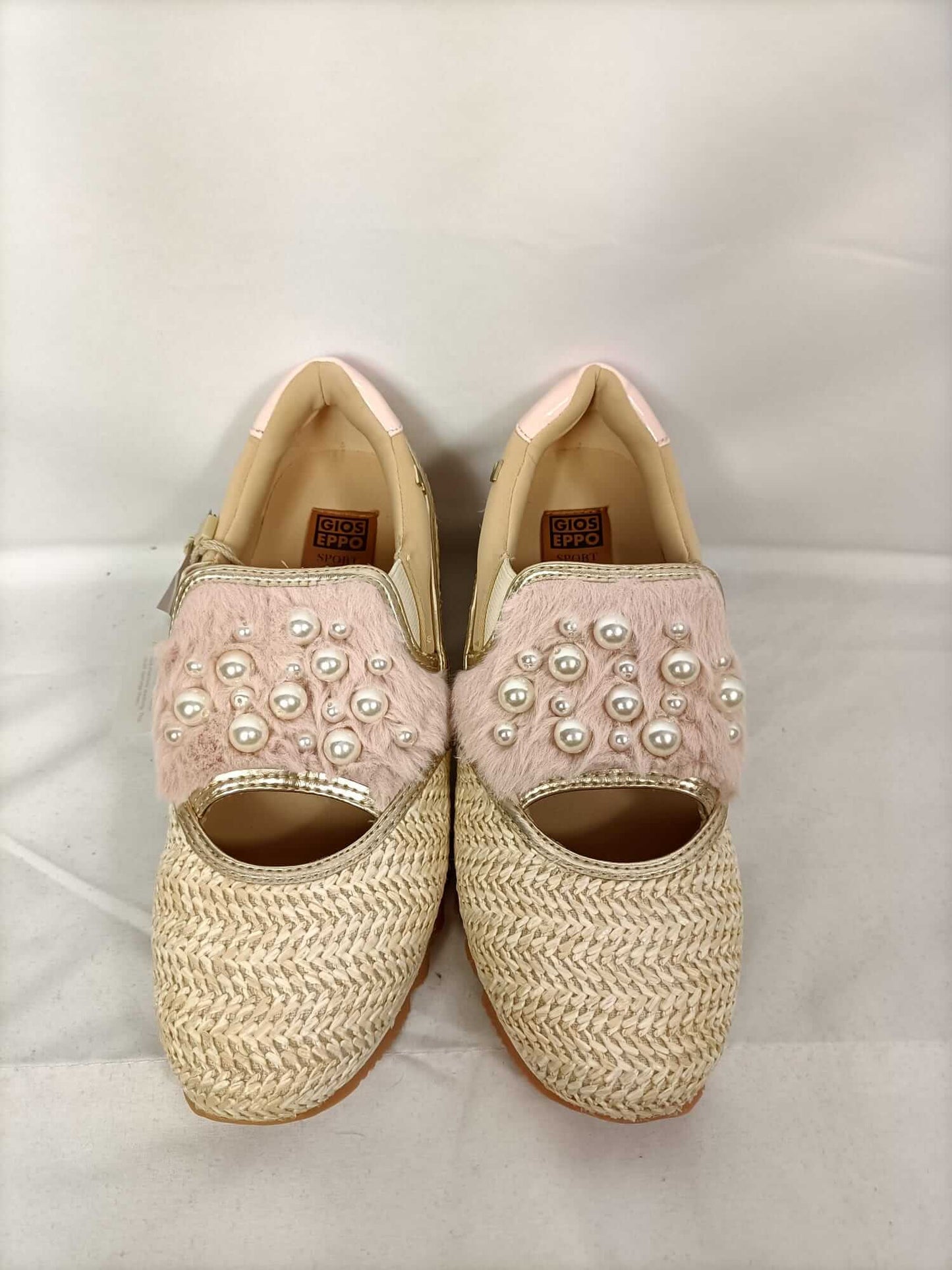 GIOSSEPO. zapatillas rafia T.37