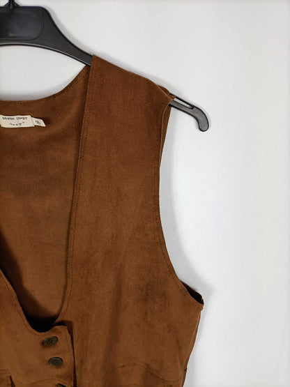 GREEN COAST. Chaleco antelina T.38