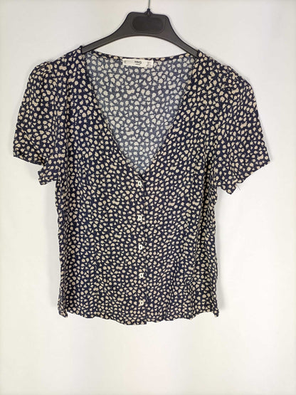 MANGO.Top botones margaritas T.s