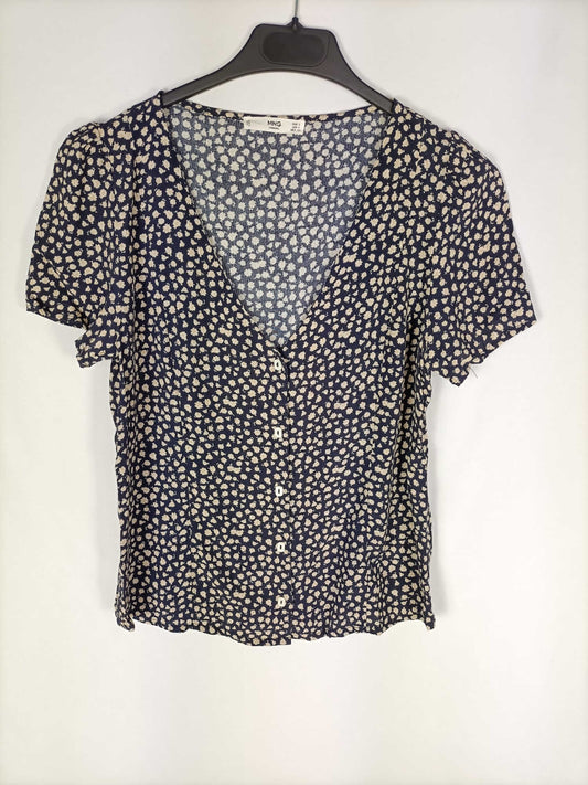 MANGO.Top botones margaritas T.s