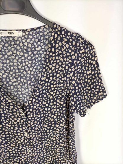 MANGO.Top botones margaritas T.s