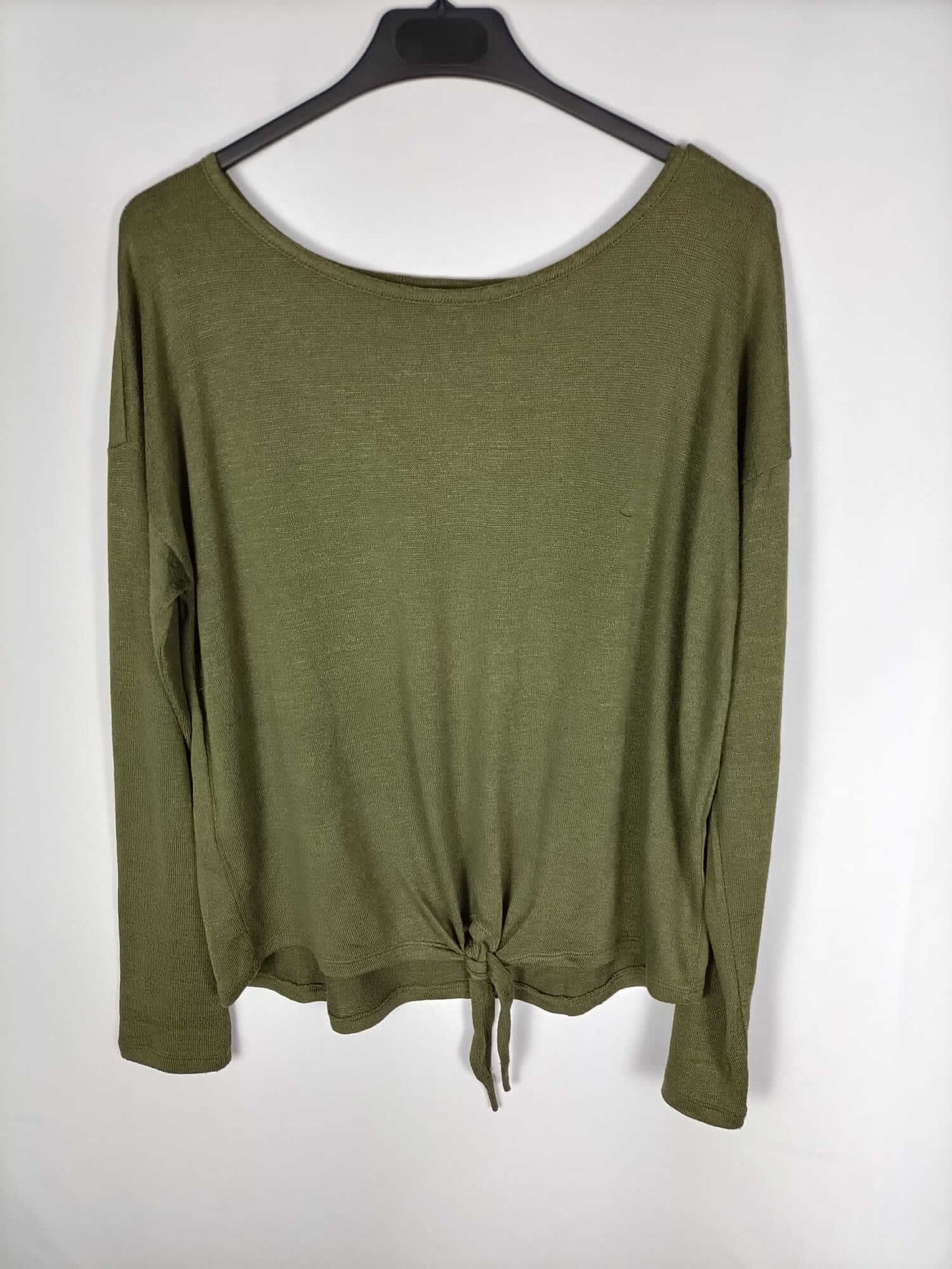 SPRINGFIELD.Green hunting knit top TL