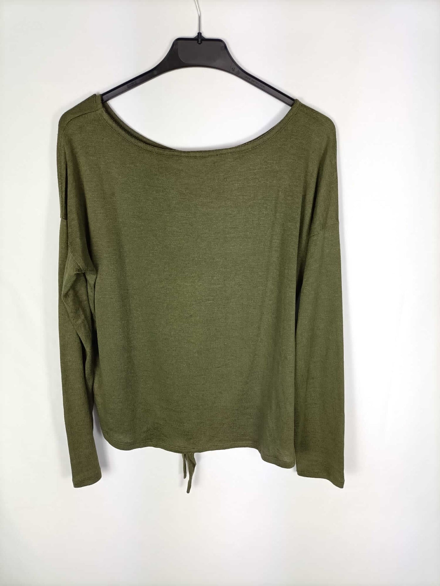 SPRINGFIELD.Green hunting knit top TL