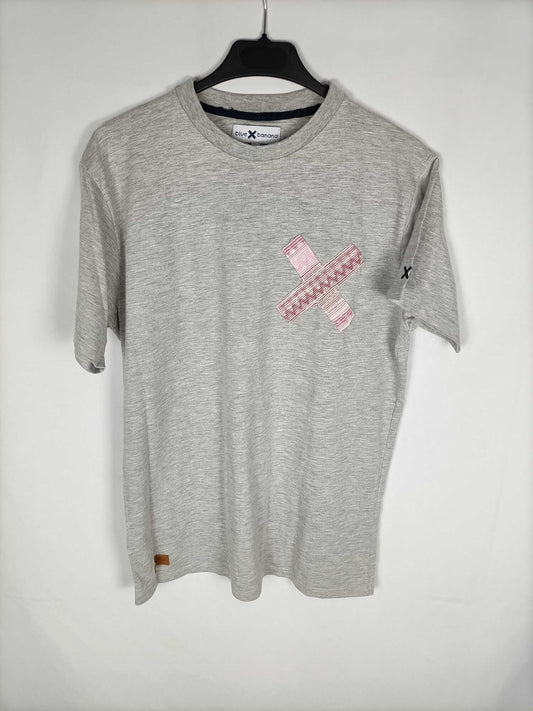 BLUE BANANA.Camiseta gris T.s