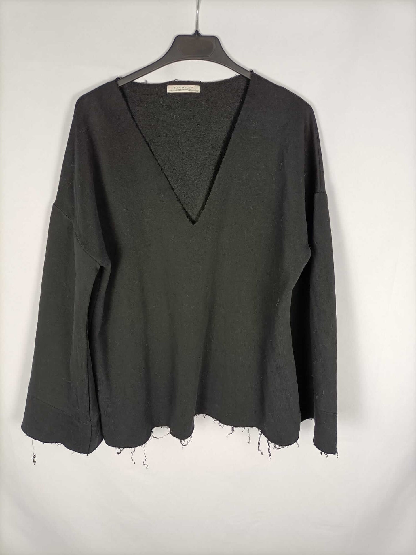 ZARA.Jersey tipo sudadera T.m