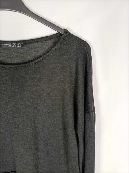 PRIMARK.Black lace top S.36