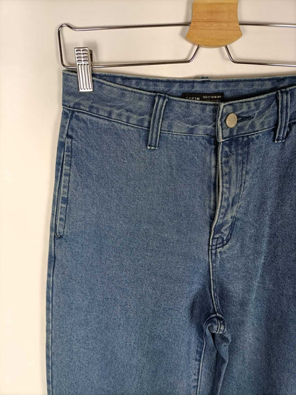 SHEIN. Pantalón culotte denim T.36