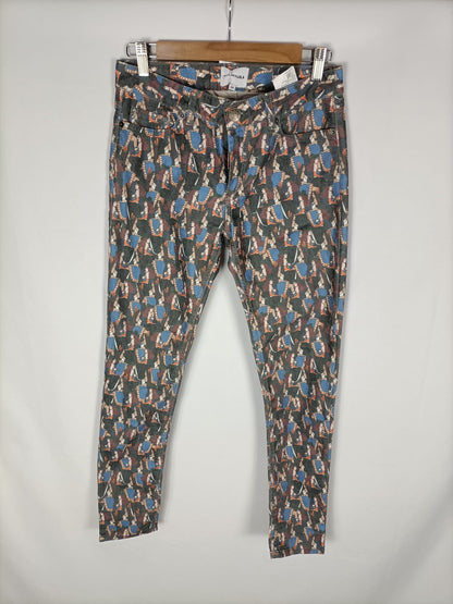 BIMBA Y LOLA. Pantalones estampados