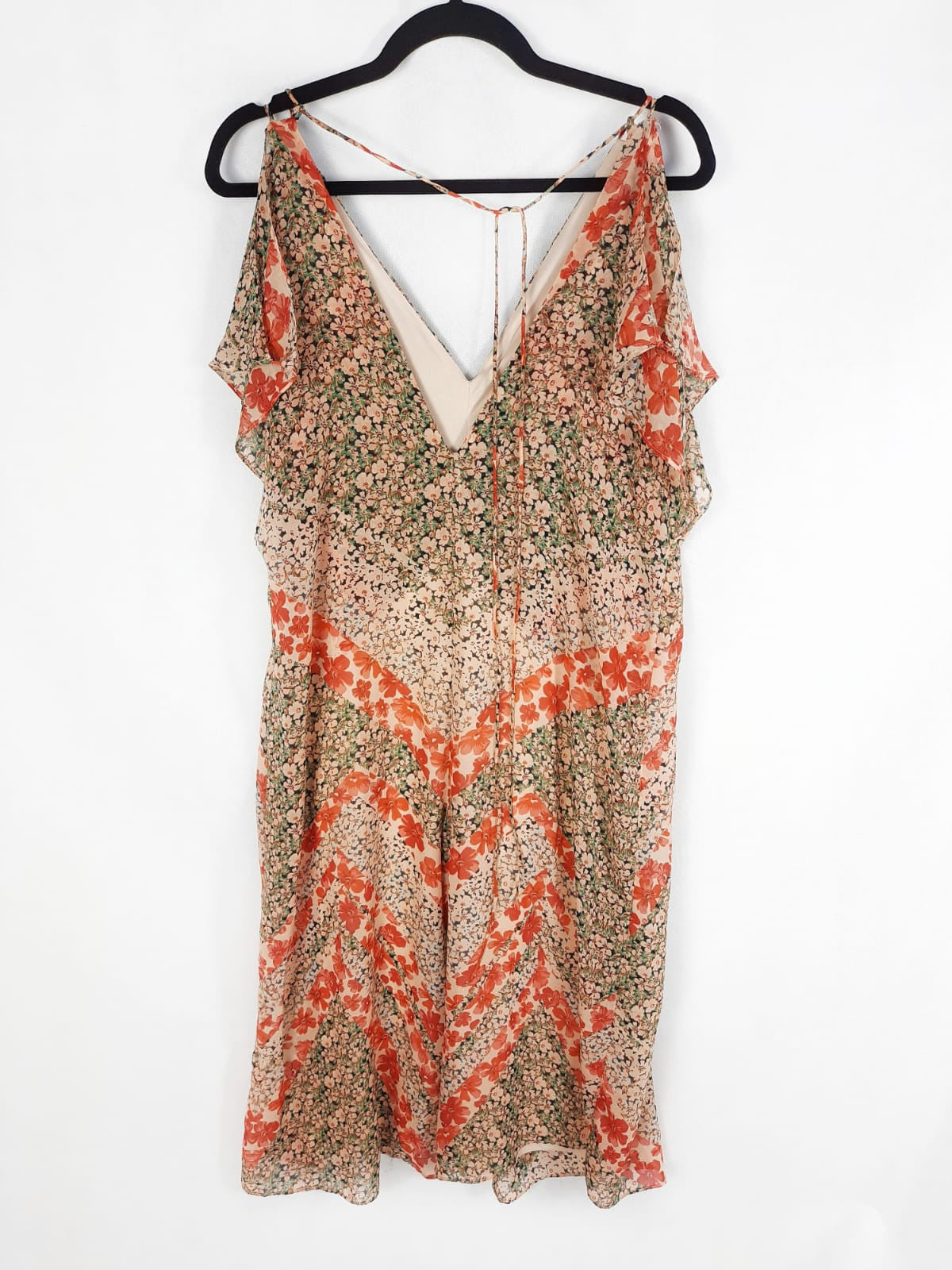 ZARA. Mono flores T.s