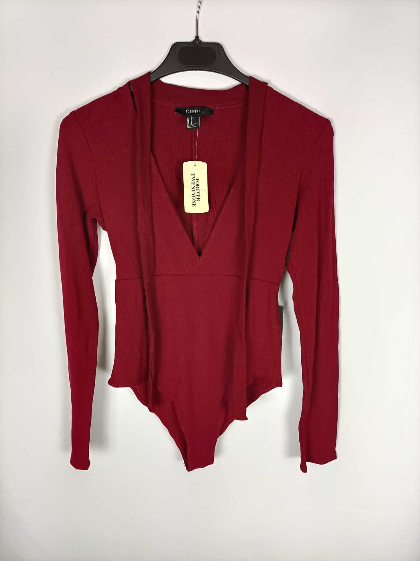 FOREVER21.Body burdeos T.s