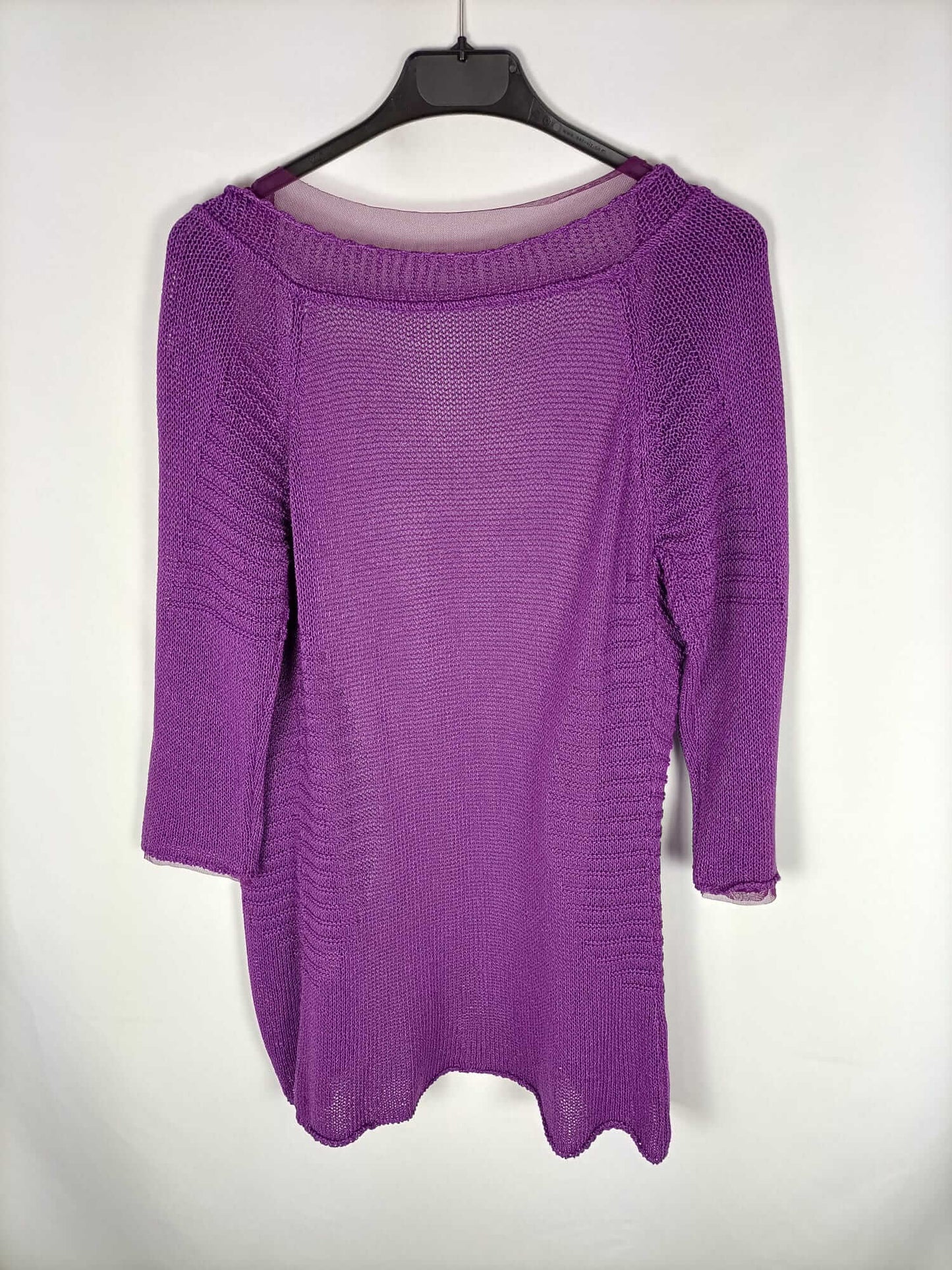 OTHERS. Purple tulle cardigan TU s/m