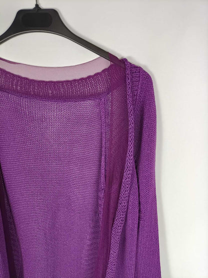 OTHERS. Purple tulle cardigan TU s/m