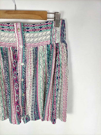 NATURA.Falda estampada T.L