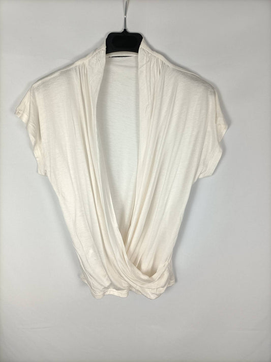 MANGO. Top cruzado T.m