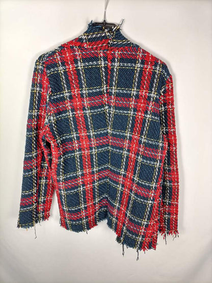 OTRAS. Chaqueta cuadros tweed T.l