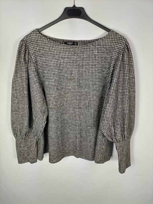 MANGO. Top pata de gallo T.m