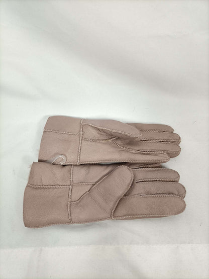 OTRAS.Guantes rosas borrego