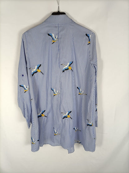 OTRAS.Vestido camisero T.s