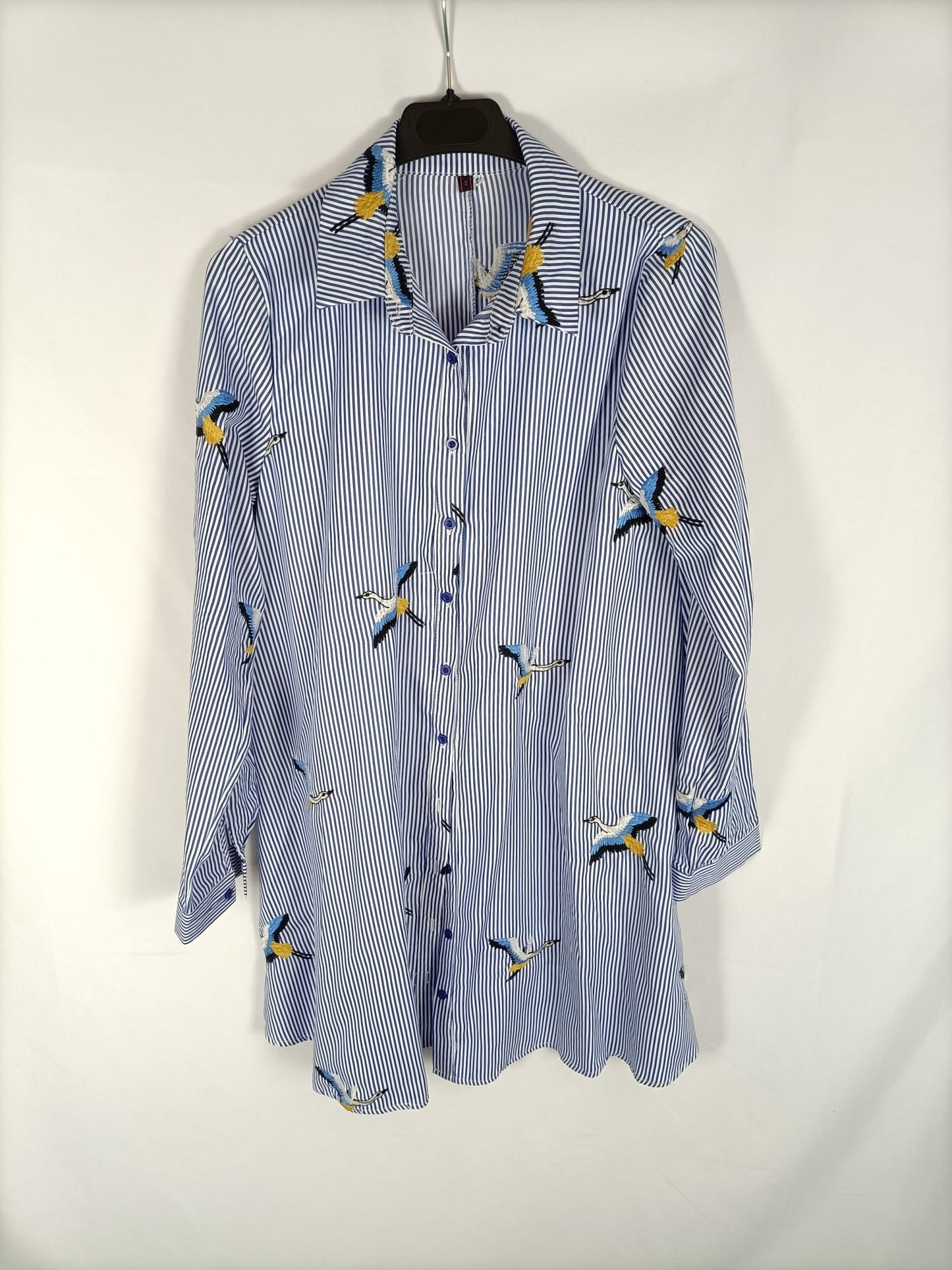 OTRAS.Vestido camisero T.s