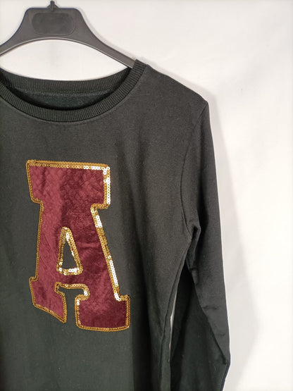 OTRAS.Sudadera letra A terciopleo T.s/m