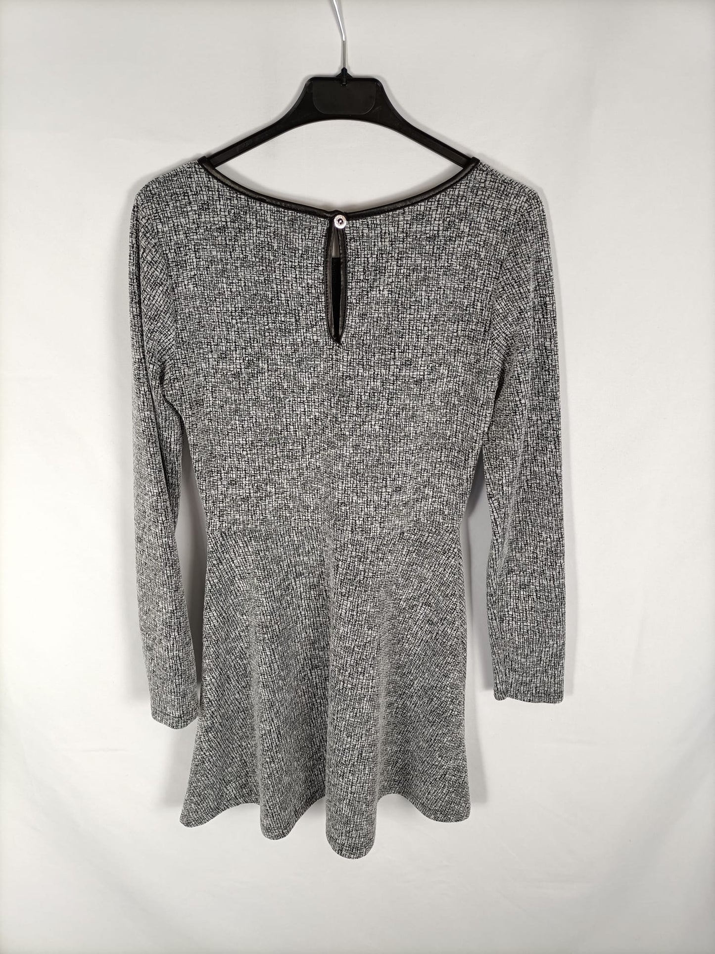 INSIDE.Vestido jaspeado T.s