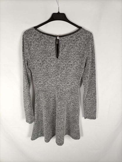 INSIDE.Vestido jaspeado T.s