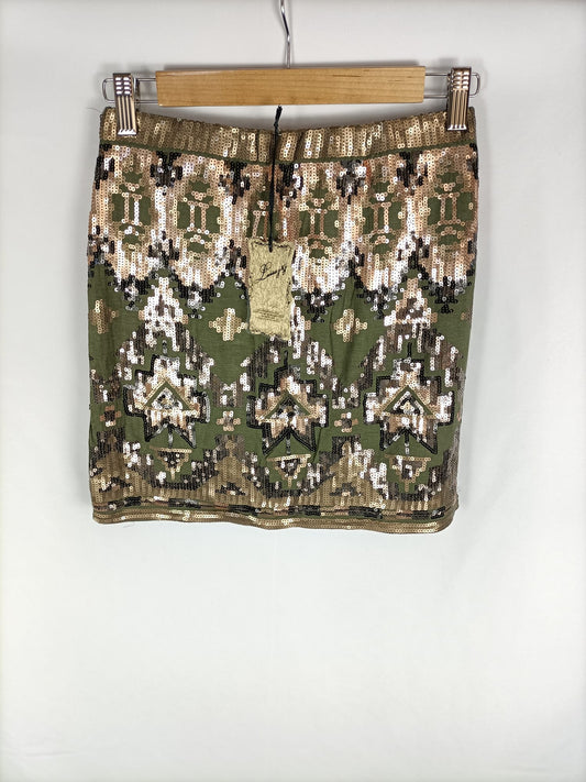 LUISA J&J. Falda lentejuelas T.s/m